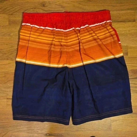 Speedo Swim Orange and Blue Boardshort 20" - Picture 3 of 3
